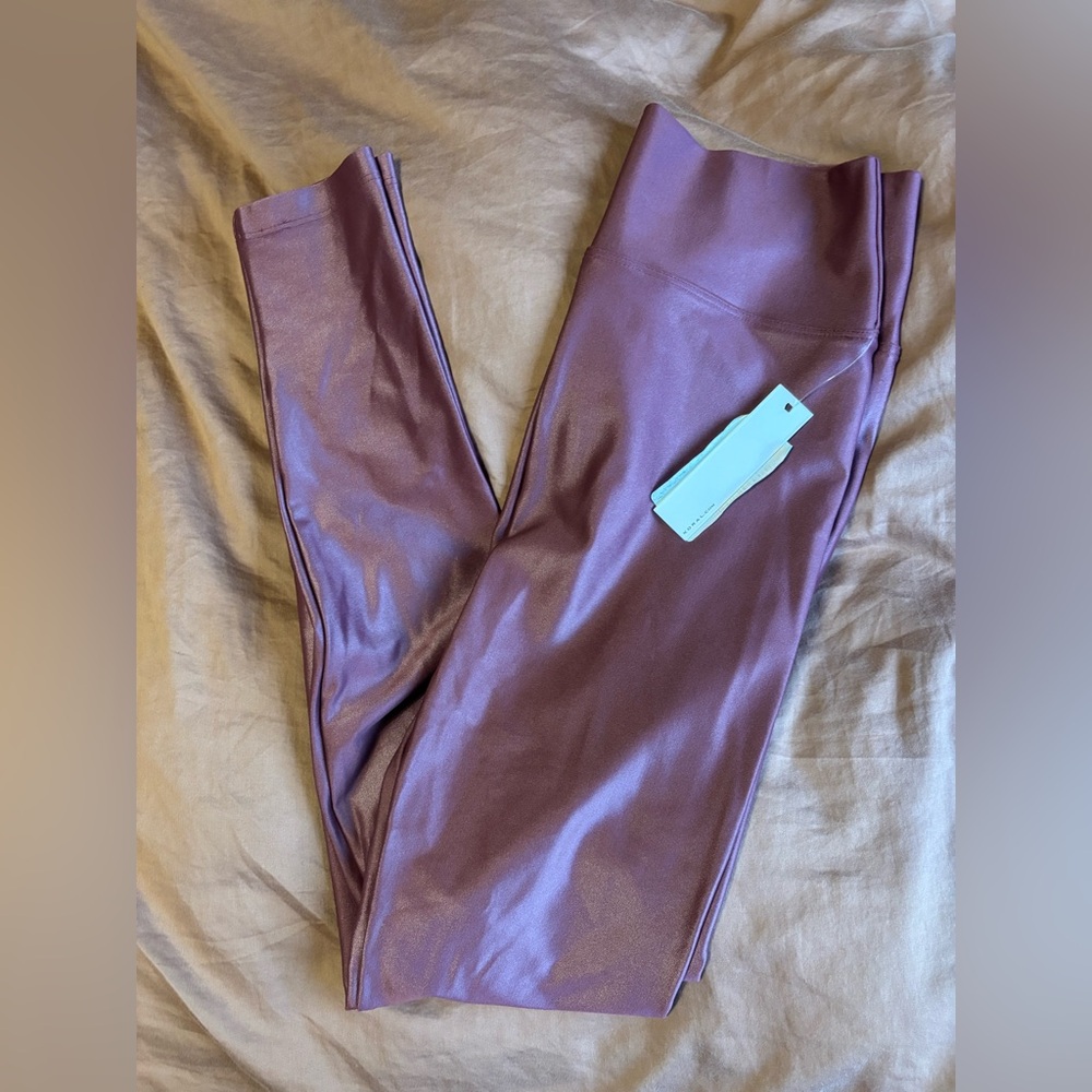 Koral Lustrous Infinity High Rise Legging Women’s Size‎ XL  Burgundy